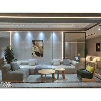 米洛提家具，南康意大利現(xiàn)代極簡家具，白蠟木底框+進口松木框架軟體家具，興弛家居