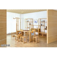 品匠茶居竹家具，竹茶臺、茶桌、茶盤，竹空間、茶樓、酒店、民宿家具工程定制廠家