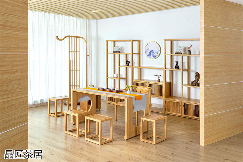 品匠茶居 竹空間家具工程案例