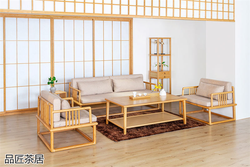 品匠茶居 竹空間家具工程案例