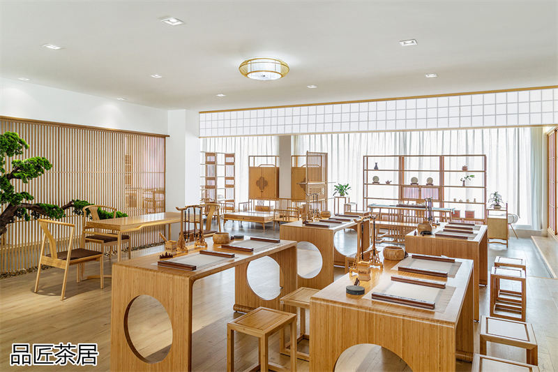 品匠茶居 竹空間家具工程案例