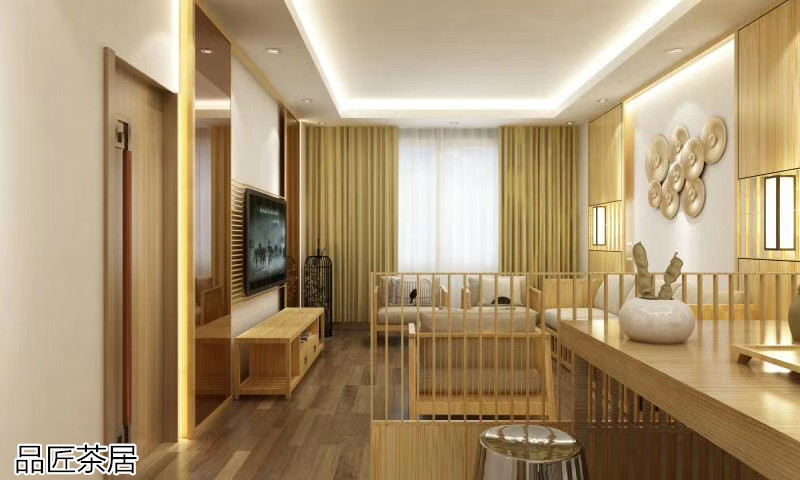 品匠茶居 竹空間家具工程案例