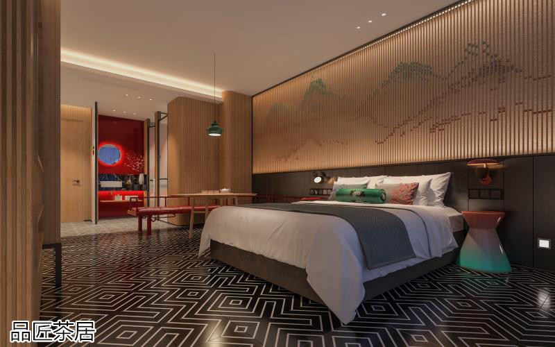 品匠茶居 竹空間家具工程案例