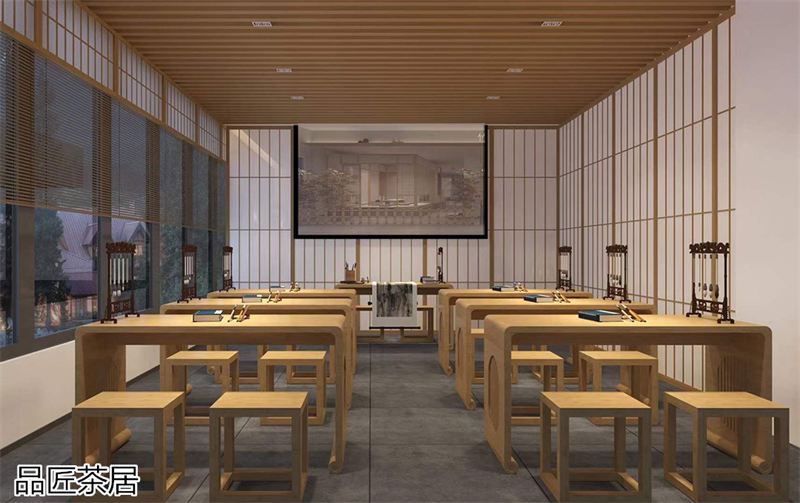 品匠茶居 竹空間家具工程案例