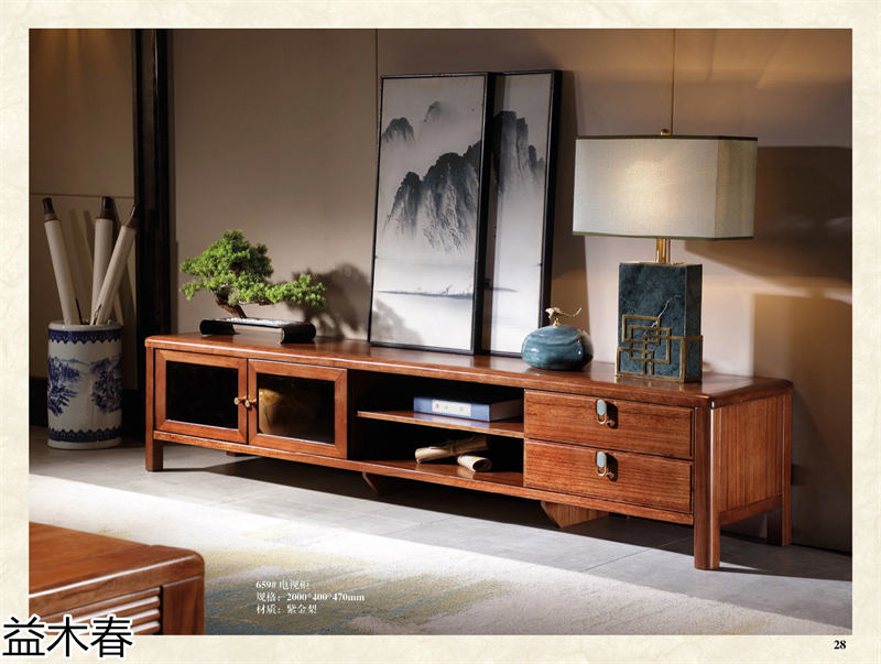 益木春 雞翅木、紫金梨木、虎斑木家具