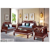 映山紅新中式、新古典家具，南康南洋花梨木家具，江西花梨色、紫檀色古典家具廠家