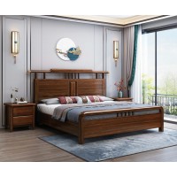 鑫亞軒家具卓越皇朝：烏金木大床9023#