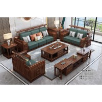 鑫亞軒家具卓越皇朝：烏金木1+2+3沙發621#