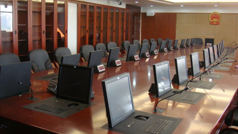 一靈智能多功能無紙化會議系統案例