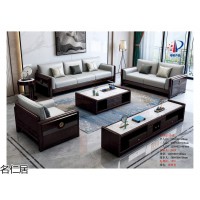 名仁居家具，南康新中式家具，新中式風(fēng)格家具廠家，江西紫檀色新中式實木套房招商