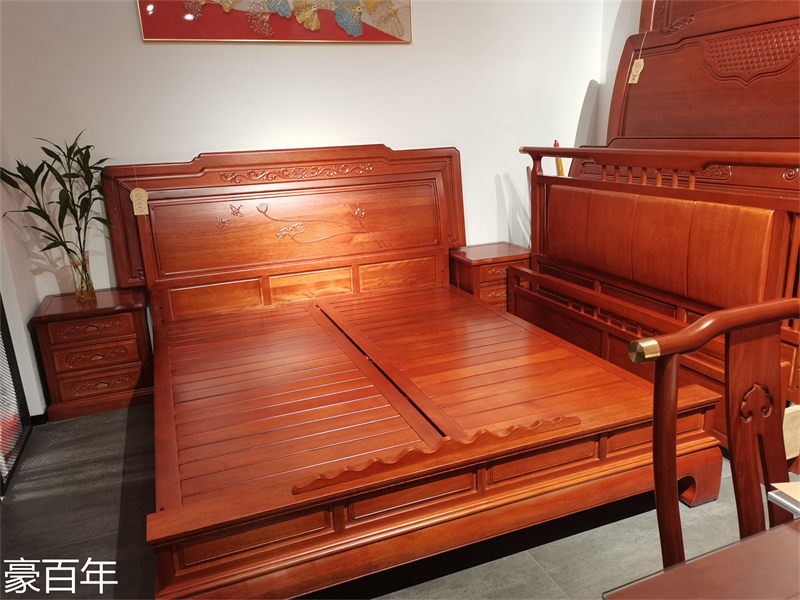 豪百年家具&middot;企隆 東南亞紅檀/印尼花梨木家具展廳實拍