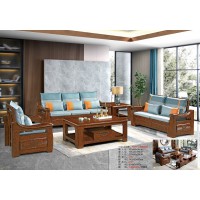 長樂家具：1+2+3沙發8089#（高箱高靠）