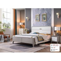 長(zhǎng)樂(lè)家具輕奢系列：大床606#（壓紋）