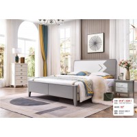 長樂家具輕奢系列：大床818#（壓紋）