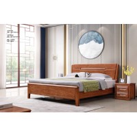長(zhǎng)樂(lè)家具胡桃木系列：大床A213#