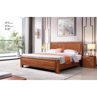 長(zhǎng)樂(lè)家具胡桃木系列：大床A209#