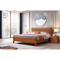 長(zhǎng)樂(lè)家具胡桃木系列：大床A208#