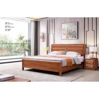 長(zhǎng)樂(lè)家具胡桃木系列：大床A202#