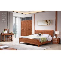 長(zhǎng)樂(lè)家具胡桃木系列：大床A201#