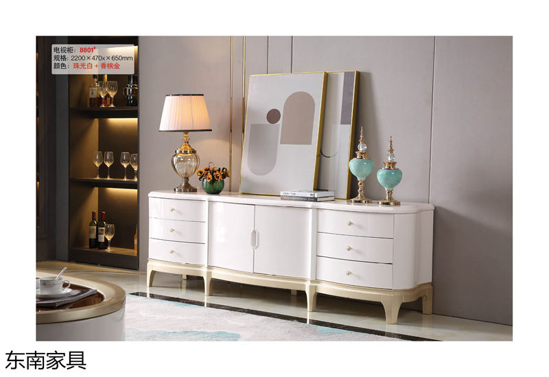 東南家具 歐式實木輕奢家具