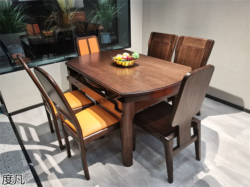 度凡 現代簡約南美黑檀木家具展廳實拍