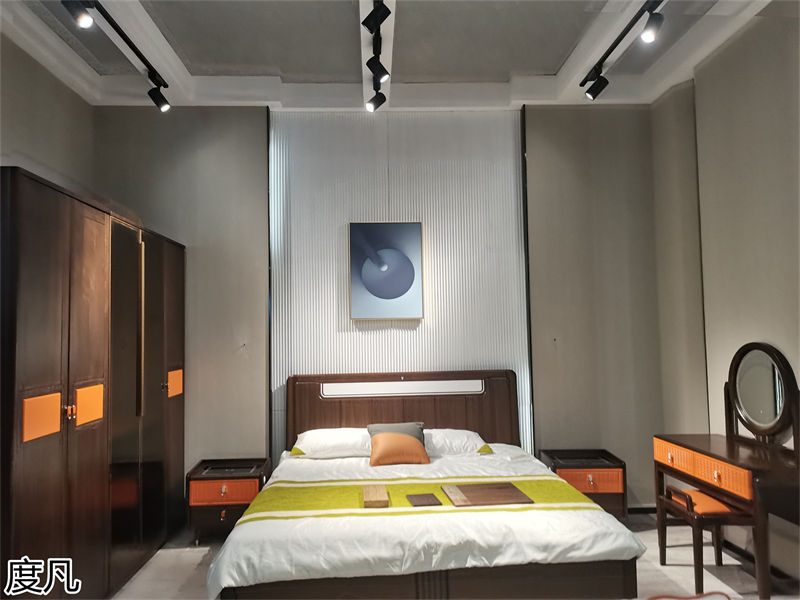 度凡 現代簡約南美黑檀木家具展廳實拍