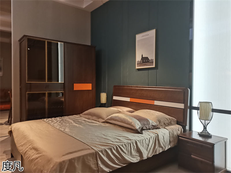 度凡 現代簡約南美黑檀木家具展廳實拍