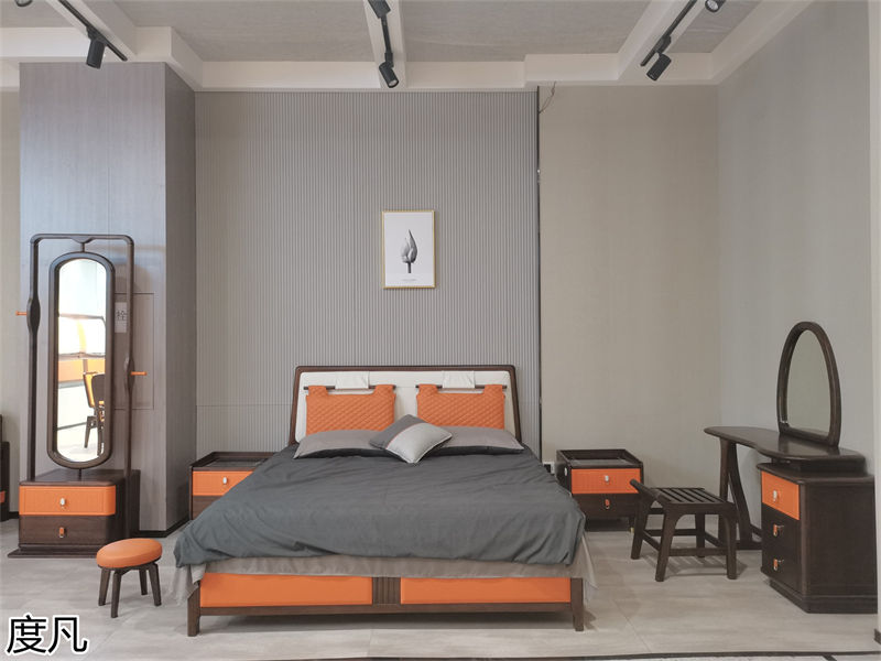 度凡 現代簡約南美黑檀木家具展廳實拍