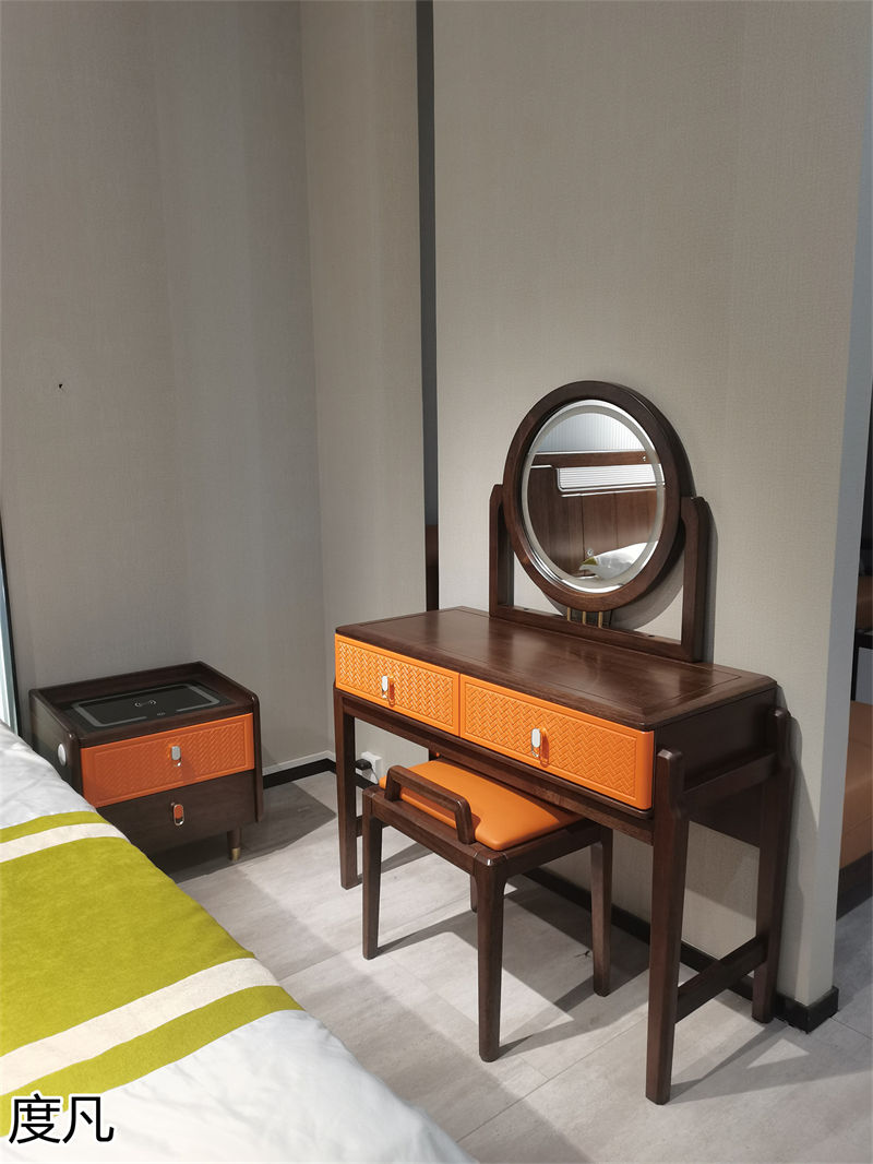 度凡 現代簡約南美黑檀木家具展廳實拍