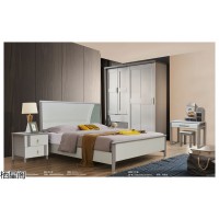 棲星閣家具品牌，南康現(xiàn)代簡約家具，江西簡歐軟包實木床，時尚簡約實木套房廠家