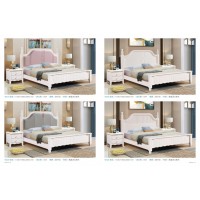 貽家坊家具，南康美式田園家具，江西韓式田園家具招商，白油實木床生產(chǎn)廠家