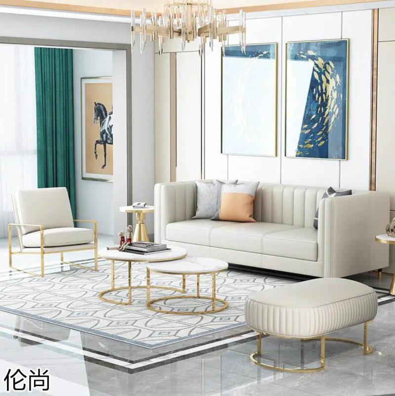 倫尚輕奢極簡沙發