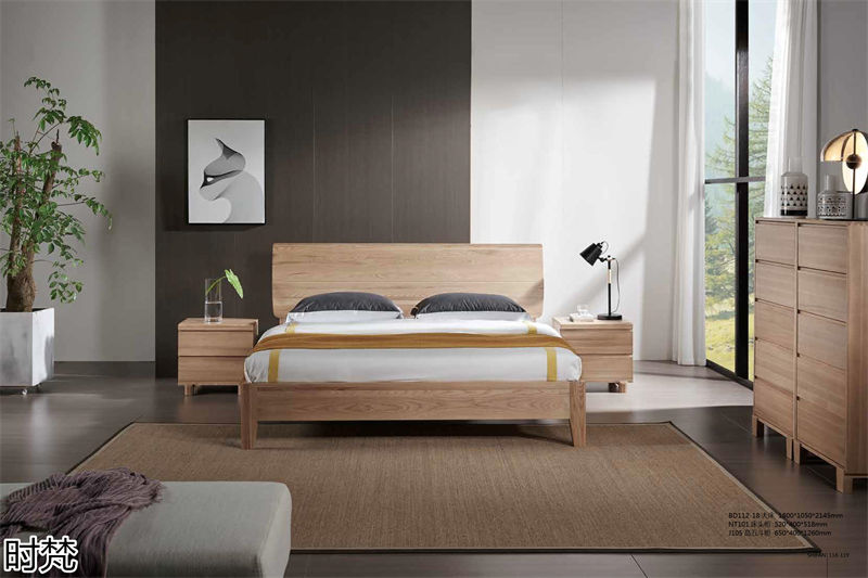 時梵家居·日式原木風北美白蠟木家具