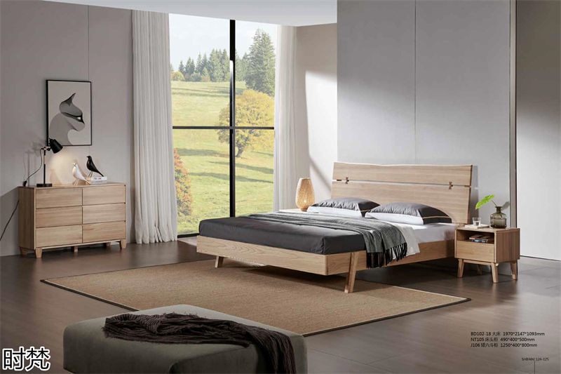 時梵家居·日式原木風北美白蠟木家具