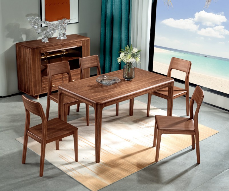 M8003西餐臺、M8103餐椅、M8201餐邊柜