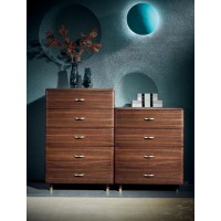 盛唐盛景·慕格意式簡奢南美胡桃木M7401四斗柜、M7402五斗柜