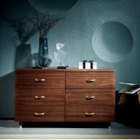 盛唐盛景·慕格意式簡奢南美胡桃木M7403六斗柜