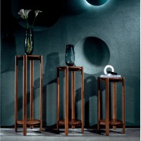 盛唐盛景·慕格意式簡奢南美胡桃木M6502花架