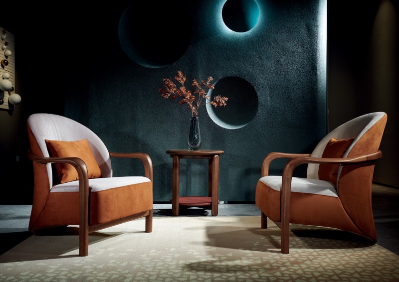 M6402休閑椅、M6401休閑幾