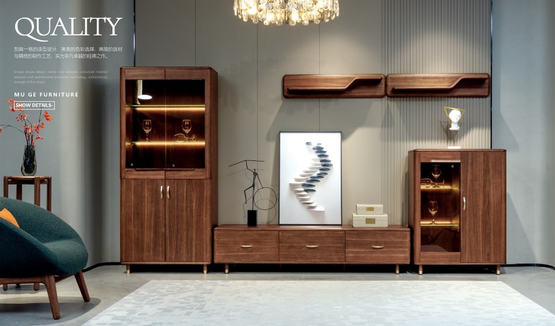 M6302-1地柜、M6302-3地柜（矮柜）、M8301酒柜、M6302-4掛板