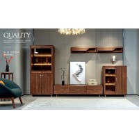 盛唐盛景·慕格意式簡奢南美胡桃木M6302-1地柜、M6302-3地柜（矮柜）、M8301酒柜、M6302-4掛板