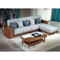 盛唐盛景·慕格意式簡(jiǎn)奢南美胡桃木M6007轉(zhuǎn)角沙發(fā)、M6104長(zhǎng)茶幾