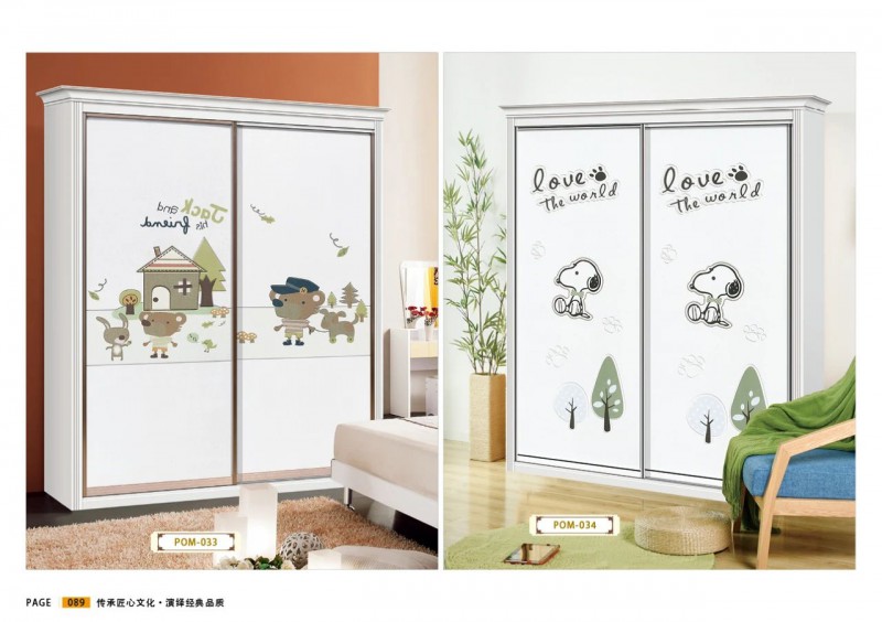 江西贛州威瑪e家全屋定制衣柜門系列