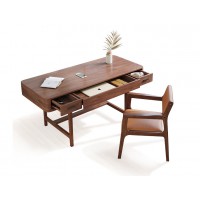 木匠空間現代簡約實木書桌S02#