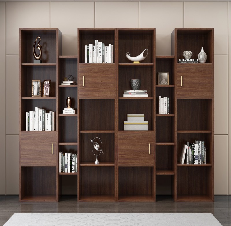 木匠空間現(xiàn)代簡(jiǎn)約實(shí)木書(shū)架