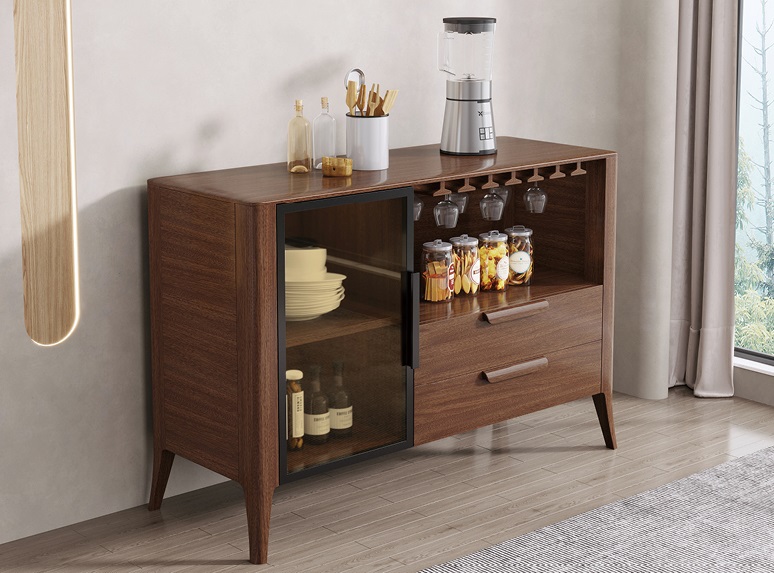 木匠空間現代簡約實木餐邊柜CB01##