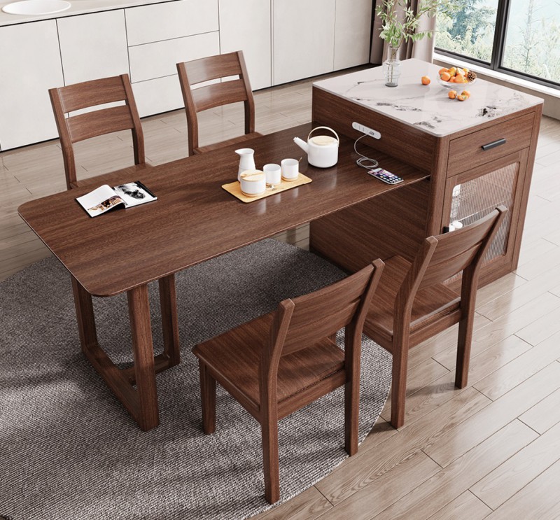 木匠空間現代簡約實木島臺01#