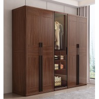 木匠空間現代簡約實木五門衣柜Y01#