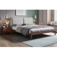 木匠空間現代簡約實木床C30#