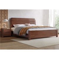 木匠空間現代簡約實木床C13#